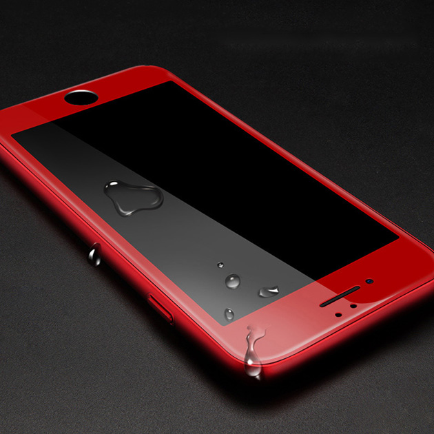 กระจกสีแดง iPhone 7 Plus